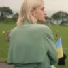 Anne-marie Duff Bad Sisters Green Coat Back
