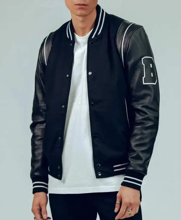 At Home With The Furys Tyson Fury Black Varsity Jacket