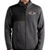 Baltimore Ravens Harold Fortune Grey Full-Zip Track Jacket