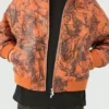 Brassic S06 Ryan Sampson Printed Bomber Jacket