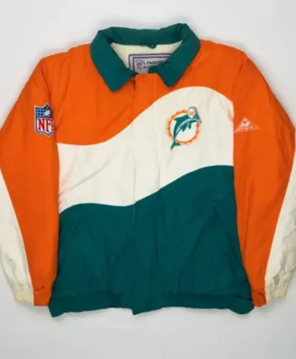 Brooks Miami Dolphins Vintage 90s Jacket