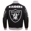 Buy Now Las Vegas Raiders Black Letterman Varsity Jacket For Unisex