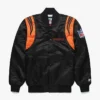 Cincinnati Bengals Homage X Starter Black Varsity Jacket