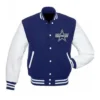 Dallas Cowboys Blue And White Wool Varsity Jacket