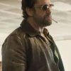 Den Of Thieves 2 Pantera Gerard Butler Brown Jacket