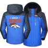 Denver Broncos Bruce NFL Blue Hooded Jacket