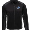 Detroit Lions Tuckie Black Full-Zip Jacket