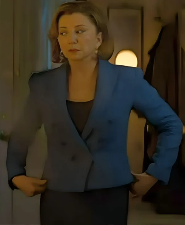 Donna Murphy Brilliant Minds Blue Blazer