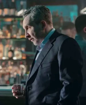 Eddie Marsan Fair Play 2023 Black Blazer