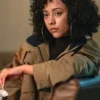 Effie Power Book II Ghost S03 Brown Cotton Jacket