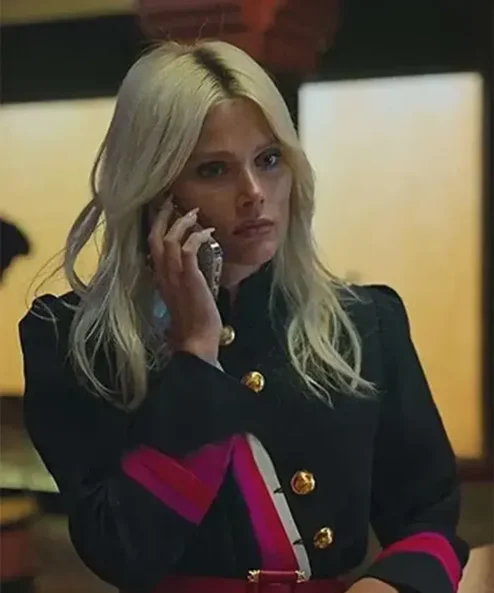 Elite S06 Isadora Artiñán Military Wool Jacket For Sale