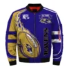 Filmore Baltimore Ravens Winter Bomber Jacket