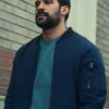 Furies S01 Jeremy Nadeau Blue Bomber Jacket