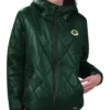 Green Bay Packers Sergent Green Puffer Quilted Jacket