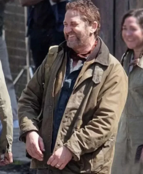 Greenland Migration 2025 Gerard Butler Green Jacket