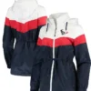 Houston Texans Laureen Full-Zip White Hooded Jacket
