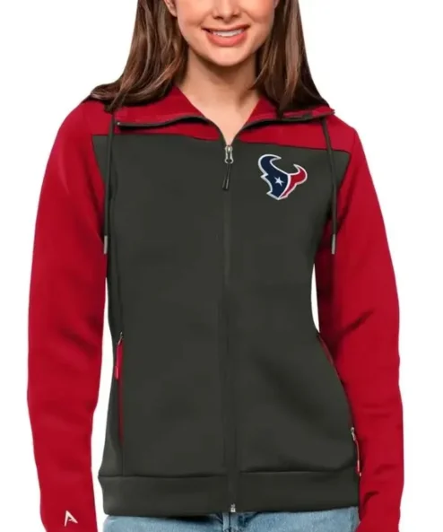 Houston Texans Yardley Full-Zip Track Jacket