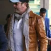 In the Hand of Dante Gerard Butler Brown Leather Jacket