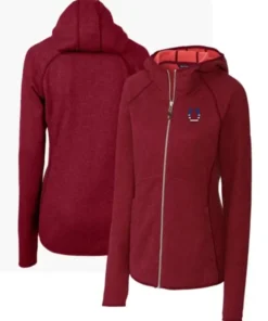 Indianapolis Colts Sebastian Red Hooded Jacket