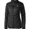 Jacksonville Jaguars Katherine Black Zip Quilted Jacket