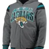 Jacksonville Jaguars Team Braxton Grey Fleece Jacket