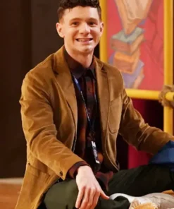 Jacob Hill Abbott Elementary S02 Brown Corduroy Blazer