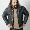 Jason Momoa On The Roam 2024 Denim Jacket For Sale