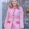 Jenna Bush Hager The Today Show 2025 Pink Scallop Coat
