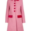 Jenna Bush Hager The Today Show 2025 Pink Scallop Coat For Sale