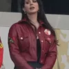 Lana Del Rey Super Bowl Red Leather Jacket For Sale