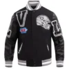 Las Vegas Raiders Black Varsity Jacket