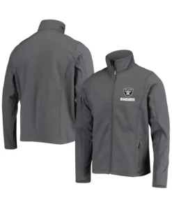 Las Vegas Raiders Jameson Grey Zip Jacket