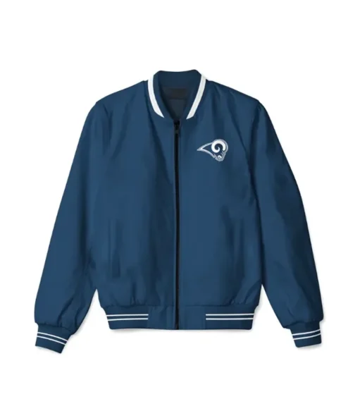 Los Angeles Rams Benjamin Zip Bomber Jacket