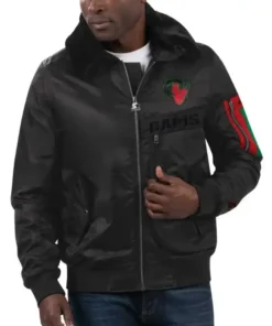 Los Angeles Rams Declan Starter Black Full-Zip Jacket