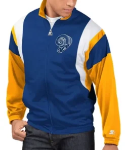 Los Angeles Rams Justin Zip Starter Jacket