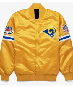 Los Angeles Rams Team Super Bowl XXXIV Satin Jacket