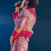 Love On Tour Harry Styles Pink Sequin Jacket Back