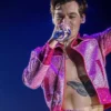 Love On Tour Harry Styles Pink Sequin Jacket For Sale