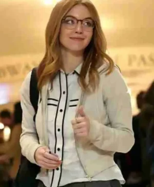 Madame Web Sydney Sweeney Fleece Jacket