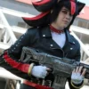 Masterpost Shadow Cosplay Black Biker Jacket