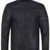 Men’s Biker Leather Jacket Premium Quality