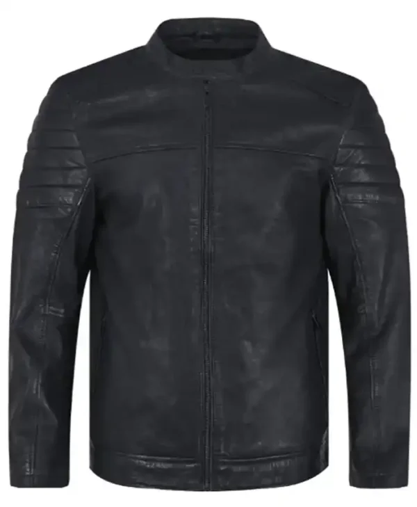 Men’s Biker Leather Jacket Premium Quality