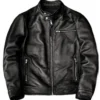 Men’s Biker Motorcycle Hunt Leather Jacket