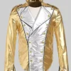 Michael Jackson Balmain Golden Leather Jacket
