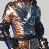 Michael Jackson Balmain Golden Leather Jacket For Sale