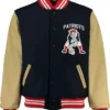 Miriam New England Patriots Varsity Jacket