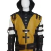 Mortal Kombat X Gaming Scorpion Yellow Hooded Jacket