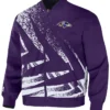 NFL Baltimore Ravens Core Purple Bomber Jacket