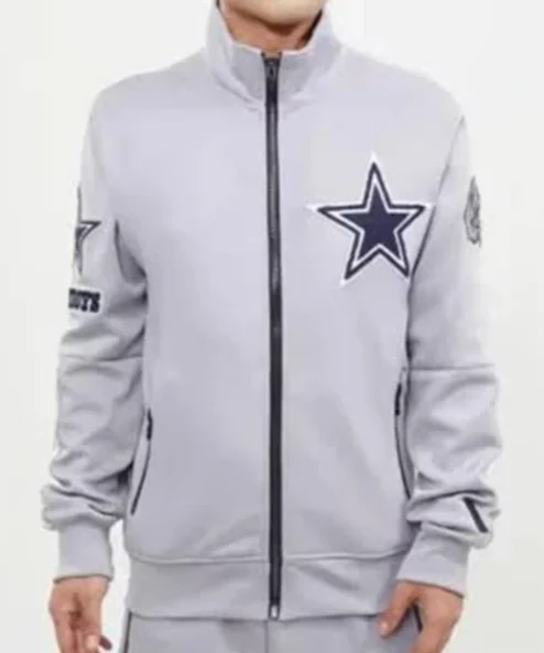 NFL Dallas Cowboys Fleece Full-Zip Track Jacket