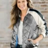 NFL Detroit Lions Erin Andrews Grey Quilted Jacket
